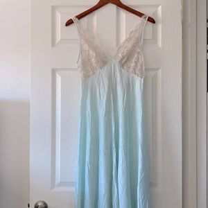 Vintage Baby Blue Night Gown